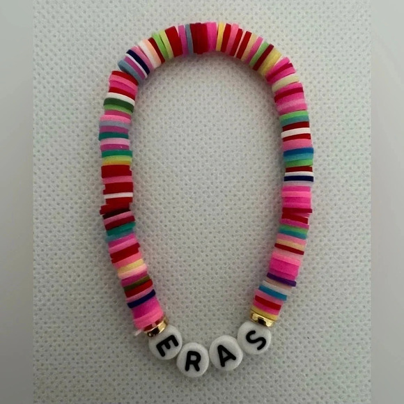 SET: Girls beaded bracelets. Taylor Swift ERAS on each bracelet. 11 bracelets. - Picture 3 of 16